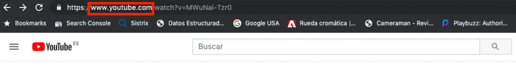 modifar url de youtube