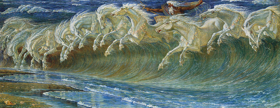 neptune horse walter crane