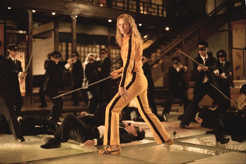 plano figura de kill bill